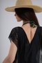Lace Poncho Pareo Side Stitched Self-Stretching Fringed Beach Dress - 7