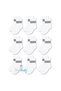 9-Pack Cotton Kids College Socks Baby Unisex Girls Women Men School Socks, White Black Pink