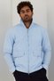 New season men's seasonal lined double zipper detailed blue seasonal jacket mz56107 - 3