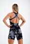 Dikişsiz Seamless Batik Tulum Şort - 7