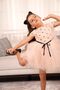 Baby Girl Child Princess Fluffy Tutu Dress Polka Dot Short Sleeve Flexible Lycra - 4