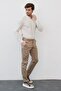 Men's Long Sleeve Collar Buttoned Modern Slim Fit Slim Fit Striped Cotton Shirt - 6