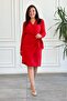 Front Buttoned Polo Collar Dress with Tie Detail - 8