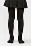 Unisex Kids Black Thermal Pantyhose