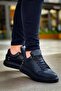 BADEN High-Platform Lace-Up Casual Men's Shoes BLACK - KBC