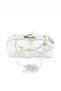 068 2200 Silver Metal Evening Bag