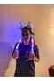 Luminous Movable Rabbit Ear Plush Crown - 6