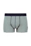 Men's 3-Pack Green Striped Lycra Cotton Boxers - 4