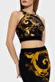 Patterned Slim Fit Crop Top TOP 76HAM227 JS292 G89 - 2