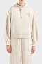 Cotton Regular Fit Hooded Sweat SWEAT 3DYM12 YJFFZ 1787