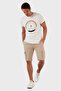 Waist Tied Pocket Regular Fit 100% Linen Short Men's Short 630jurishorts - 7
