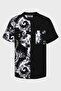 Patterned Cotton Crew Neck Regular Fit T Shirt Men's T SHIRT 76GAH611 JS287 - 5