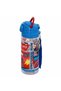 500 ml Blue Licensed Plastic Flask with Straw - OTTO-42520 - 3