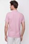 Men's Powder Basic Plain 100% Cotton Slim Fit Slim Fit Short Sleeve Polo Collar T-Shirt - 7