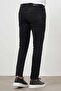 Men's Black Denim 5 Pocket Slim Fit Jean Jeans - 4