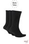 6 Pairs of Sports Socks Towel Sole Ribbed Black Unisex Socket Breeze Astroturf Tennis Training - 3
