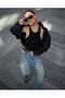 High Waist Loose Women's Cotton Jeans