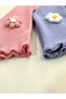 Ribbed Camisole Fabric Baby Girl with Daisy 2-Piece Baby Kids Leggings, Pants, Sets, Bottoms - 4