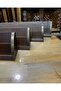Oval Wooden Walnut Okey Set - 7