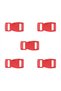 Plastic Clips 30 mm - 5 Pieces Red-Paracord Clip, Bag, Jewelry, Leash, Bracelet Clip - 2