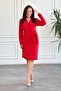 Front Buttoned Polo Collar Dress with Tie Detail