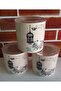 بحر إيجه 12 سم 3 قطع حاوية تخزين ريترو