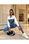 Imported Poplin Jeans Denim Jumpsuit - 2