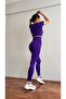 Short Sleeve Sports Seamless Legging Set - 7