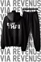 Muay Thai Kickboxing Printed Unisex Wide Fit Soft Fabric Hooded Tracksuit Set - 2
