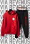Lifeguard / Lifeguard Printed Unisex Wide Fit Soft Fabric Hooded Tracksuit Set