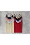 Cotton Lycra Women's 8 Piece Set Rope Strap Undershirt