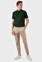 Cotton Regular Fit Button and Zipper Polo T Shirt Men's Polo Ex601 - 6