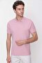 Men's Powder Basic Plain 100% Cotton Slim Fit Slim Fit Short Sleeve Polo Collar T-Shirt - 3