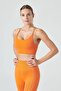 Pine Adjustable Thin Strap Bra Orange - 2