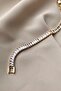 Zircon Stone Waterway Steel Bracelet - 2