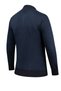 Men's Polo Neck Knitwear Navy Blue Sweater Patterned Sleeves and Waist Elastic Steel Knit Classic Fit - 5005F - 5