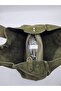 Harvey Miller Genuine & Faux Leather Khaki Hand and Shoulder Bag - 5