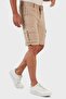Waist Tied Pocket Regular Fit 100% Linen Short Men's Short 630jurishorts - 3