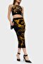 Patterned Slim Fit Crop Top TOP 76HAM227 JS292 G89 - 3