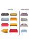 4 Piece Cotton Sofa Cover Set Strech Tile - 210 X 240 - 4