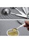 Metal Tiny Measuring Spoons Liquid Scale Set of 4 - 5