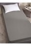 Stripe Single Cotton Satin Fitted Sheet 90x200 Cm