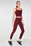Darwin Double Strappy Crop Top Claret Red - 3