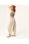 Linen Shalwar Trousers -Bohemian Style- Beige Color- Comfortable Shalwar Trousers 100% Cotton Linen