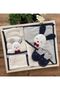 New Collection Baby Boy Towel Bathrobe Set L100826 Baby Birth Gift - 2