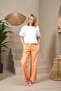 25121 Women's Crew Neck Short Sleeve Cotton Pajamas Set - 2