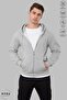 Unisex Thick Winter Fabric Zippered Jacket Oversize Long Sleeve Muay Thai Printed Cotton Embroidered - 2