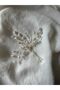 Pearl Crystal Hairpin Knob Buckle - 2