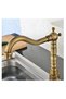 Antique Gold Kitchen Faucet Vintage Design Matte Antique Gold Antique Faucet Brass - 2