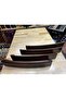 Oval Wooden Walnut Okey Set - 4